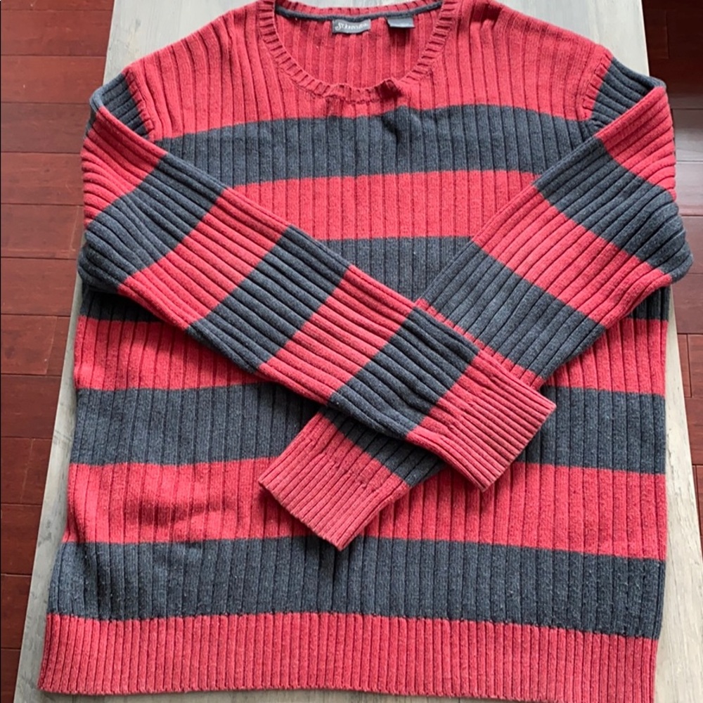 St John’s Bay striped sweater. Size XL